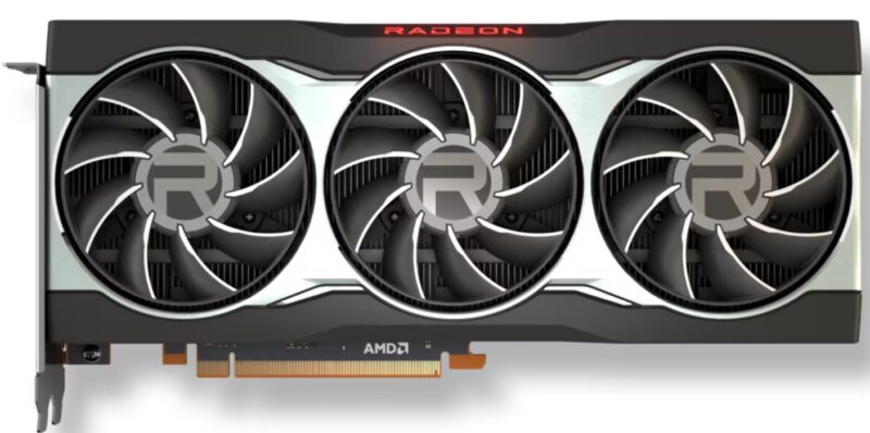 An image of the AMD Radeon RX 6800 GPU