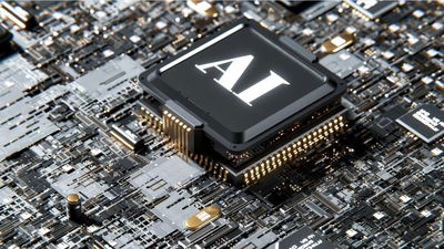 AI chip on motherboard.