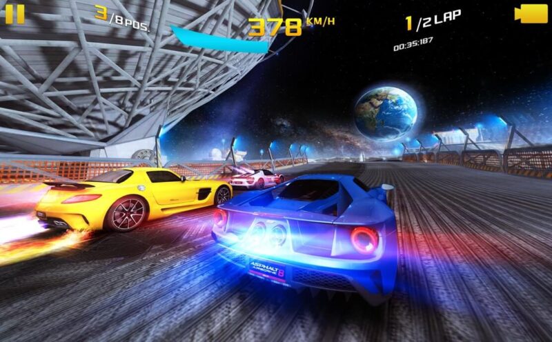 Asphalt 8 Game Screenshot