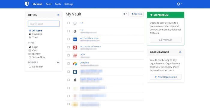 Best Password Manager Bitwarden List