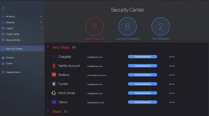 Best Password Manager Msecure Weak Passwords 1