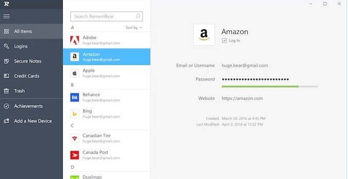 Best Password Manager Remembear Allitems
