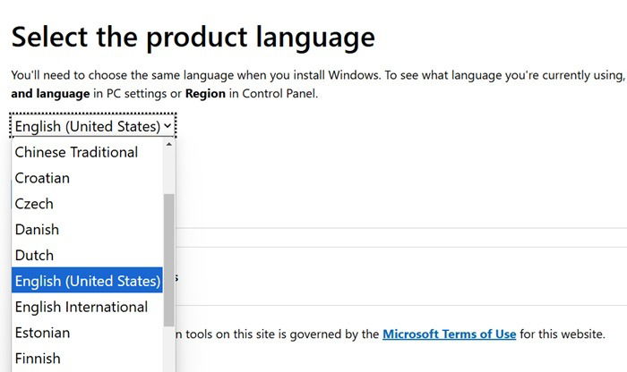 Bootable Windows Iso Select Product Language