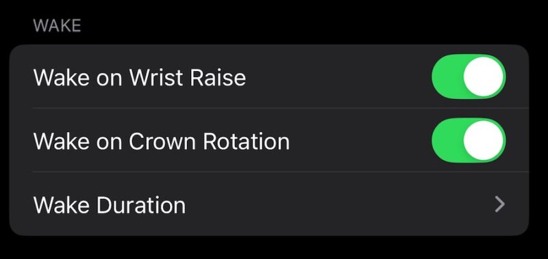 Changing the Digital Crown Settings on Apple Watch