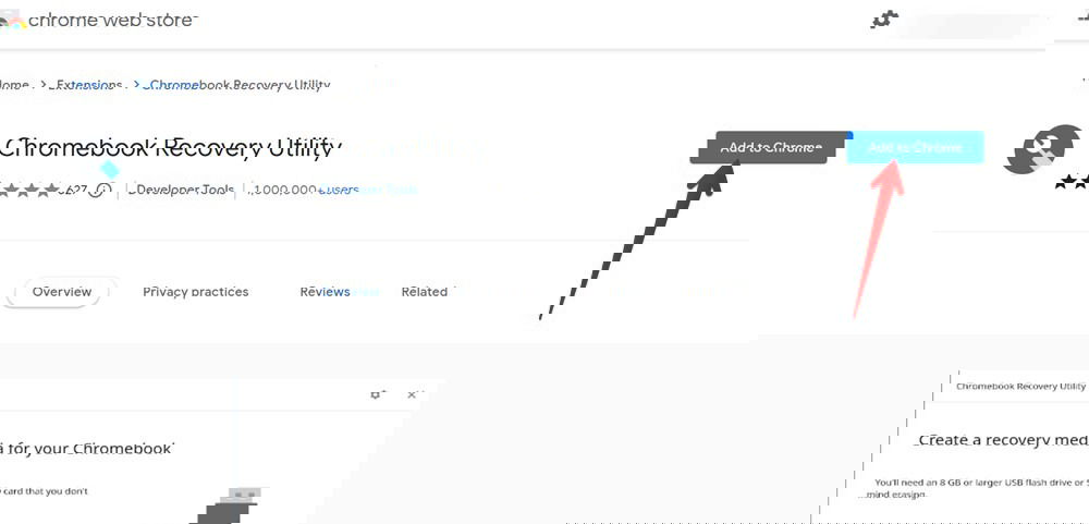 Chromebook Recovery Tool Install