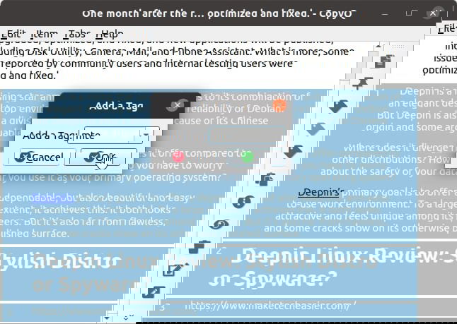 Copyq Clipboard Turbo Boost Add Tags Copyq Clipboard Turbo Boost Add Tags