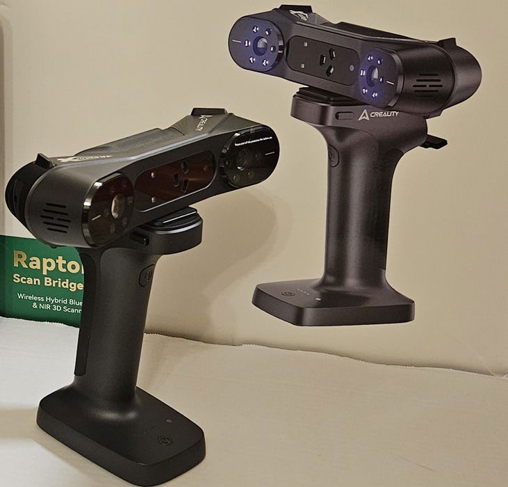 Creality RaptorX scanner.