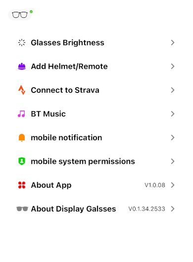 Cybersight App Settings