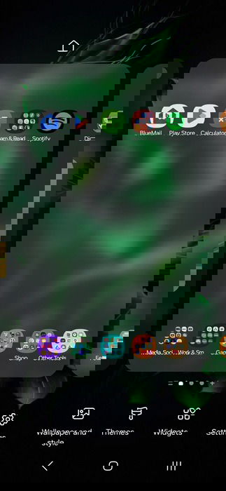 Adding widgets on Android.