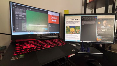 Fancyzones Dual Monitor Setup Featured