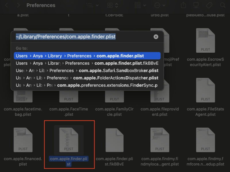 Find Corrupted Plist File