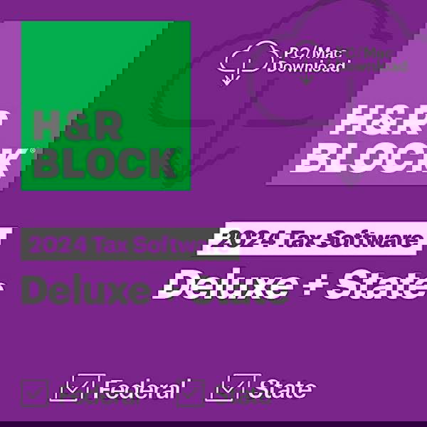 H And R Block Tax Software Deluxe State