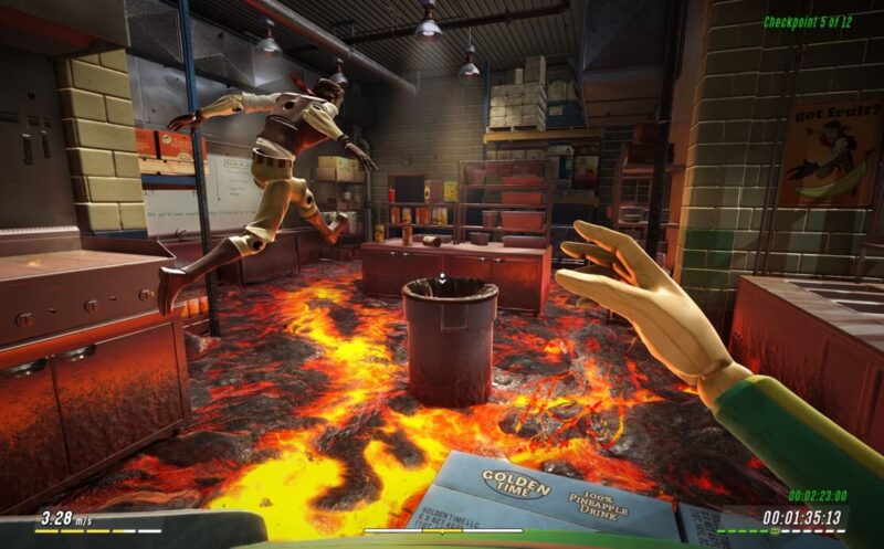 Hot Lava Game Screenshot