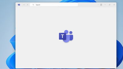 Loading Microsoft Teams on Windows.