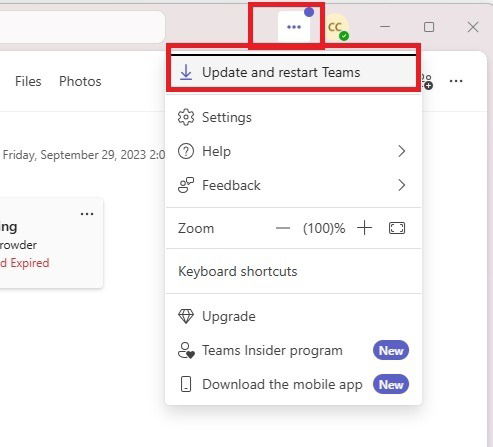 How To Avoid Microsoft Blocking Teams On Desktop Update Menu