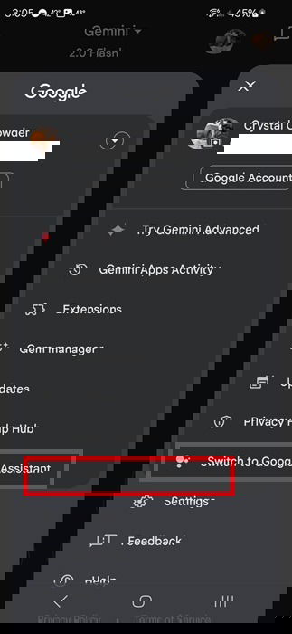 How To Open Google Assistant Settings Without Google App Gemini App