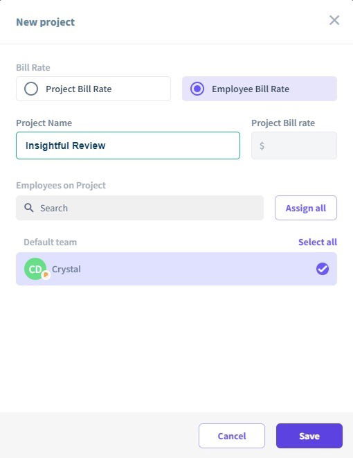 Setting up a new project to work on.