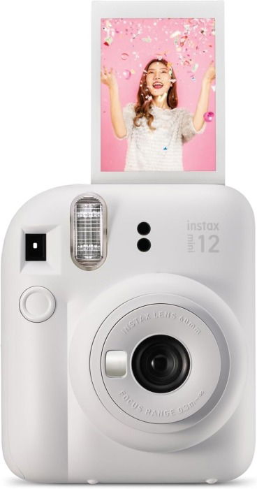 Fujifilm Instax Mini 12 product shot view. 