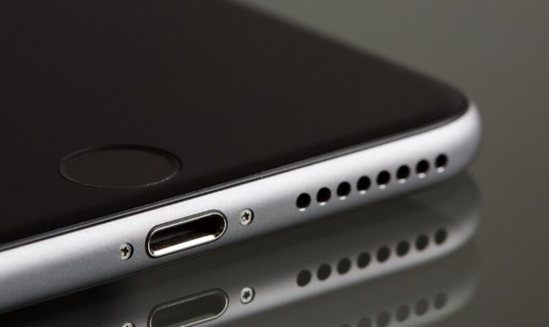 Iphone Speaker Closeup