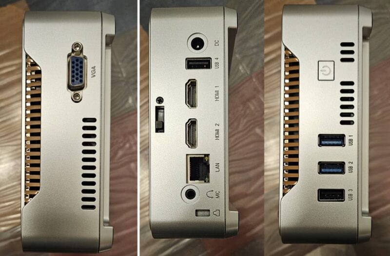 Kamrui Gk3plus ports