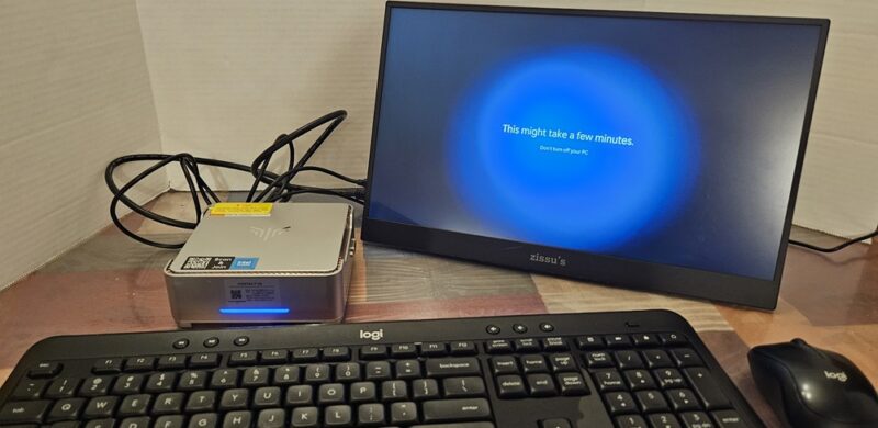 Setting up the Kamrui GK3Plus Mini PC