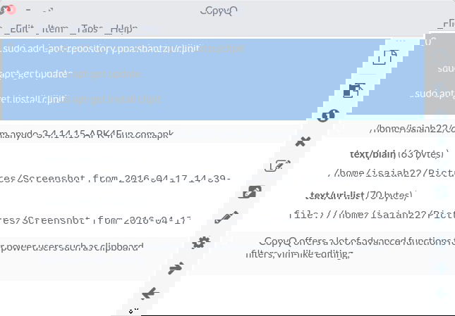 linux-clipboard-copyq