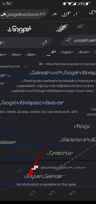 Moon Phases With Google Calendar Mobile Search