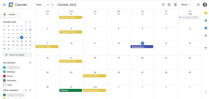 Moon Phases With Google Calendar Pc Moon Info