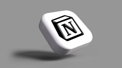 An image of the Notion logo on a plain background