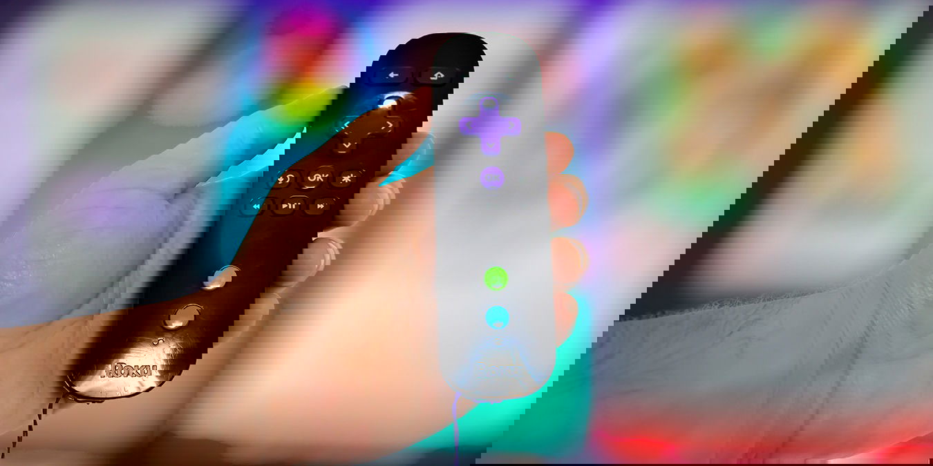 Someone Turning On Roku TV After Fixing Issues