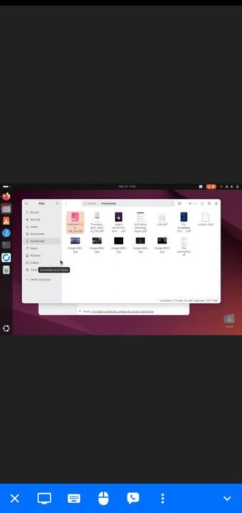 Rustdesk Controling Linux System Through App