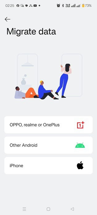 Migrate data from an old phone to a new phone using the Clone feature.