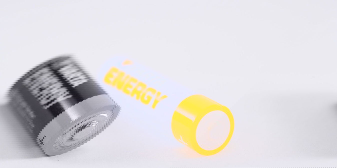 Stock Image Of A Battery 2