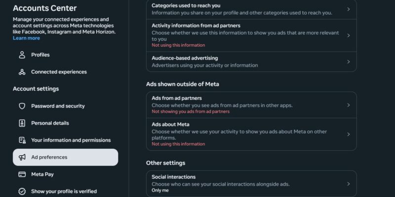 Collection Ads Outside Meta