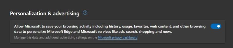 Stop Microsoft Edge Site Suggestions At Startup Personalization