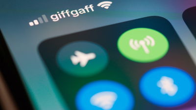 Close up of an iPhone screen connected to WiFI