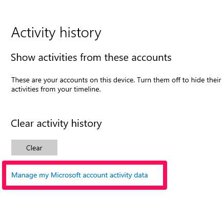 Windows Settings Manage My Microsoft Account