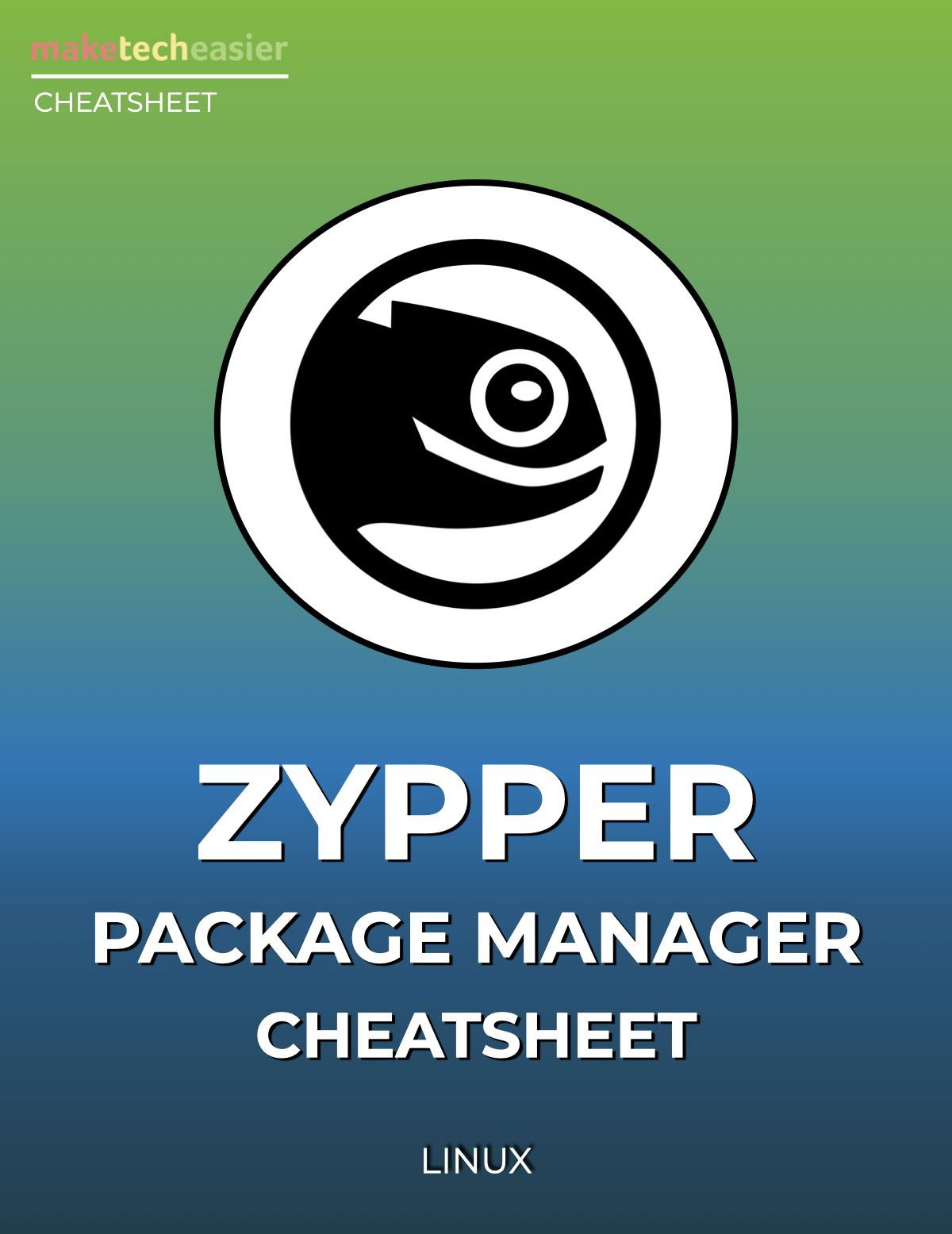 Zypper Package Manager Cheatsheet Download