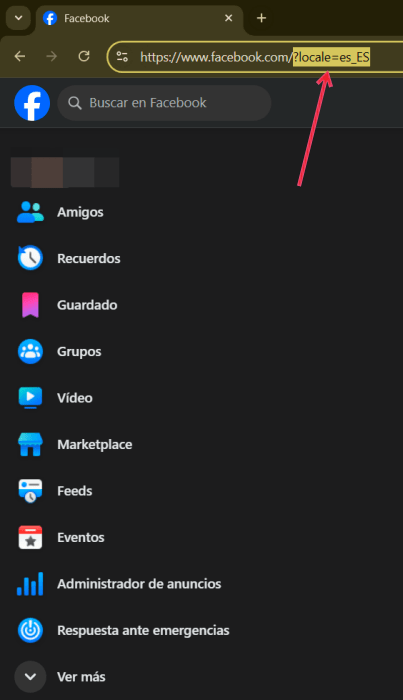 Facebook Wrong Language Pc Url View