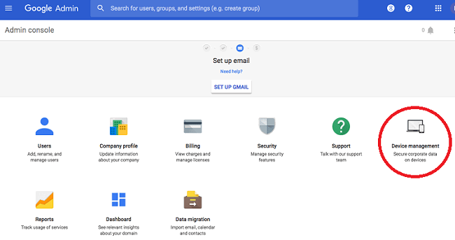 Gsuite Admin Console 4