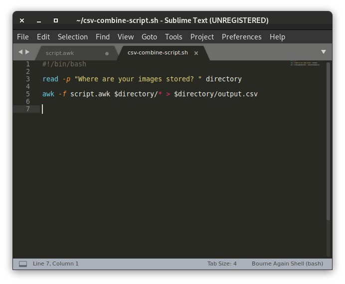Linux Text Editors Sublime