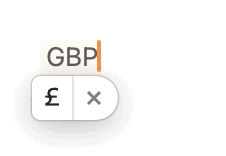 Pound Sterling Symbol